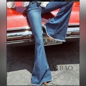 AC for AG Low Rise Bell Bottom Flare Stretch Jeans size 31